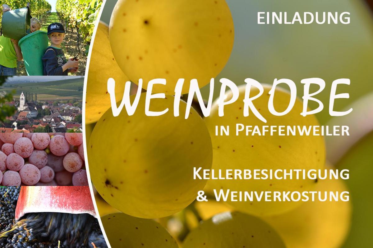 Am Weinberg - Stilvoll, Ruhig, Zum Wohlfuehlen Apartment Pfaffenweiler Ngoại thất bức ảnh